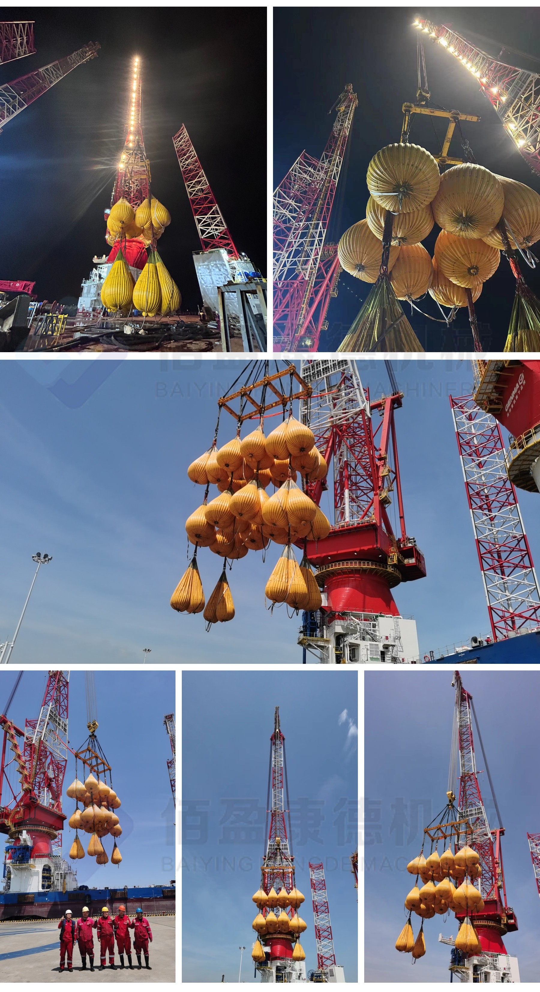 1600吨吊重圆满结束